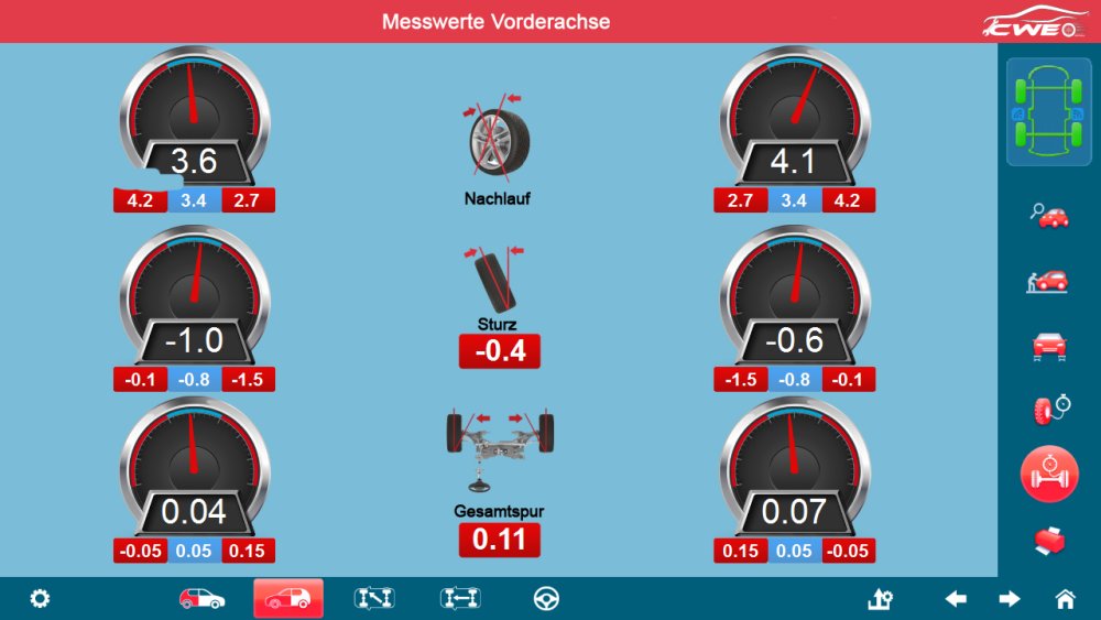 3D Achsvermessung CWA-800-3D / (PKW)